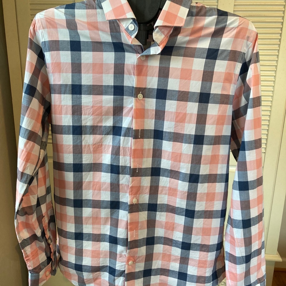 Express Gingham Button-Down Shirt
